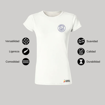 Playera Mujer Algodón Torneo de la Amistad D2E Himalaya