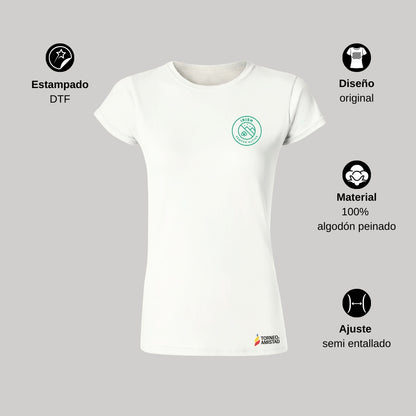 Playera Mujer Algodón Torneo de la Amistad D2E Irish