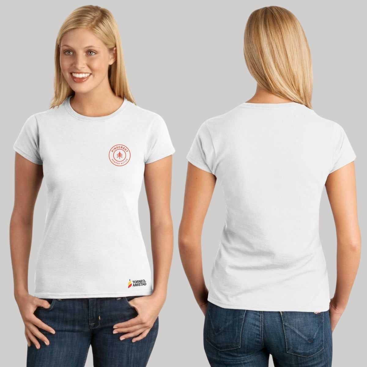 Playera Mujer Algodón Torneo de la Amistad D2E Pinecrest