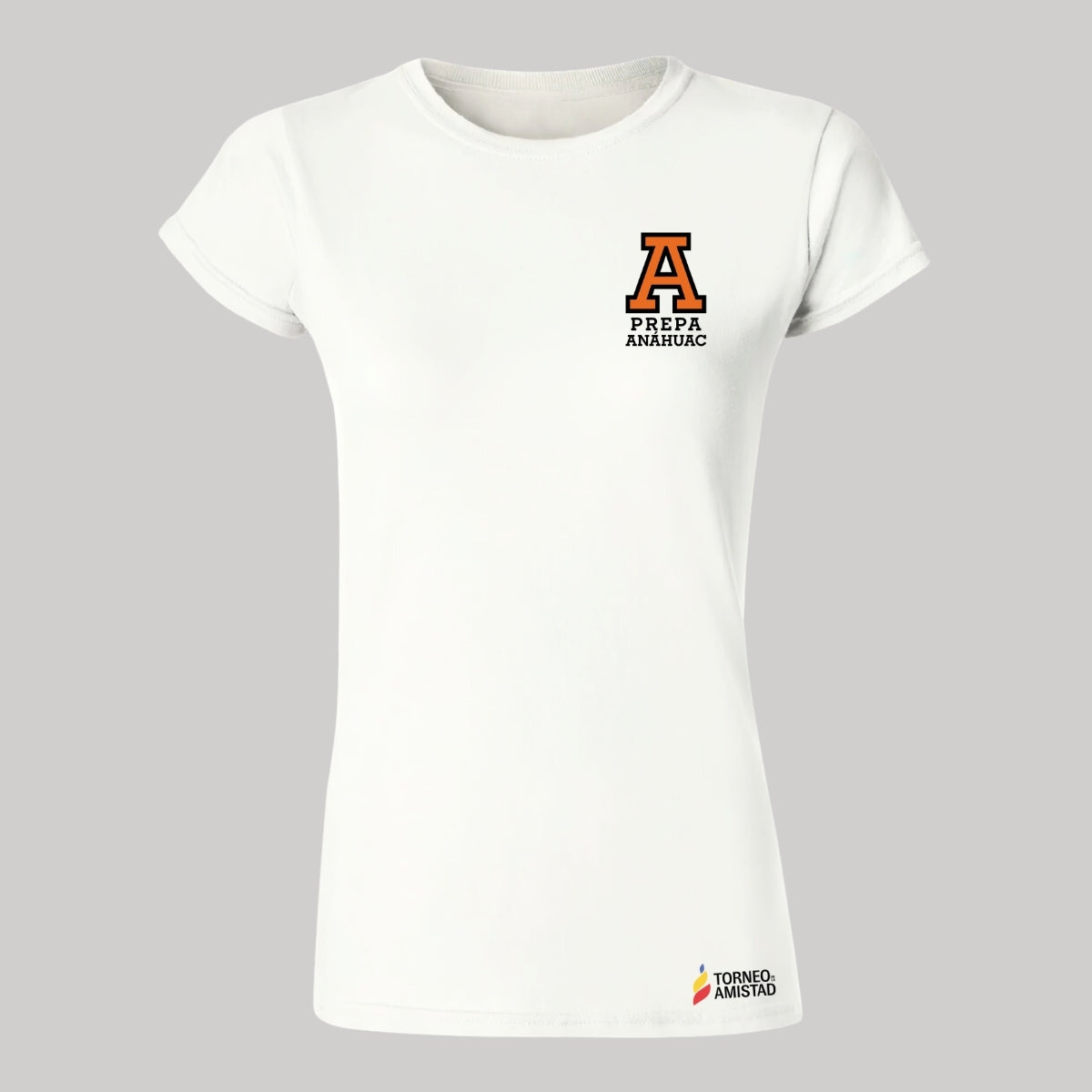 Playera Mujer Algodón Torneo de la Amistad D2E Prepa Anahuac