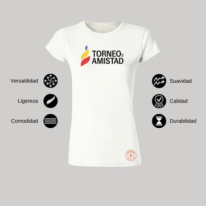 Playera Mujer Algodón Torneo de la Amistad D3T Pinecrest