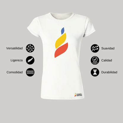 Playera Mujer Algodón Torneo de la Amistad D4