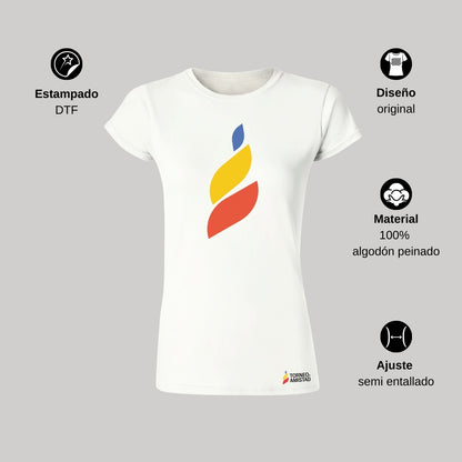 Playera Mujer Algodón Torneo de la Amistad D4