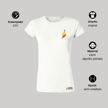 Playera Mujer Algodón Torneo de la Amistad D5