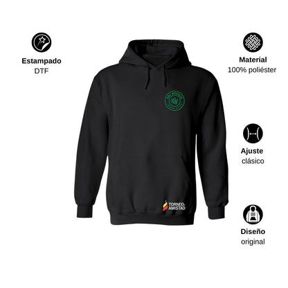 Sudadera Hoodie Unisex Poliéster Torneo de la Amistad D2E Del Bosque
