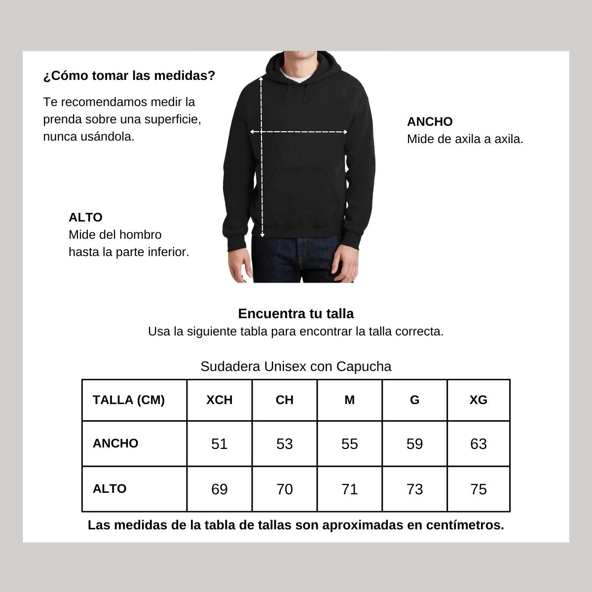 Sudadera Hoodie Unisex Poliéster Torneo de la Amistad D2E Del Bosque