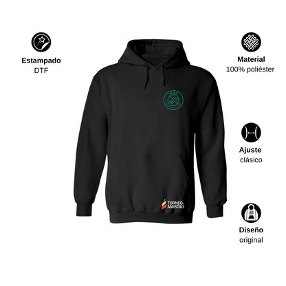 Sudadera Hoodie Unisex Poliéster Torneo de la Amistad D2E Irish