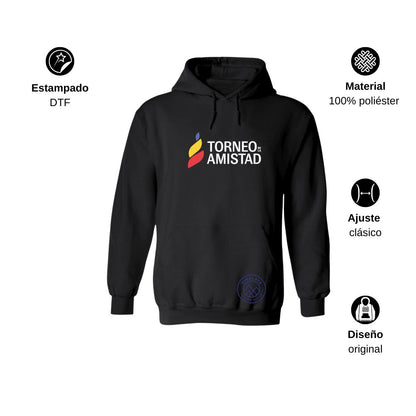 Sudadera Hoodie Unisex Poliéster Torneo de la Amistad D3T Himalaya