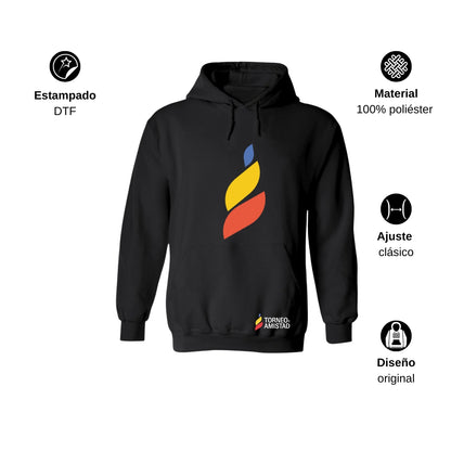 Sudadera Hoodie Unisex Poliéster Torneo de la Amistad D4