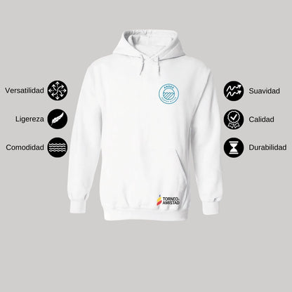 Sudadera Hoodie Unisex Poliéster Torneo de la Amistad D2E Andes