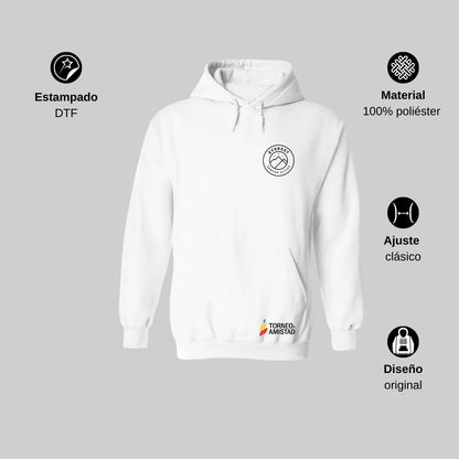 Sudadera Hoodie Unisex Poliéster Torneo de la Amistad D2E Everest