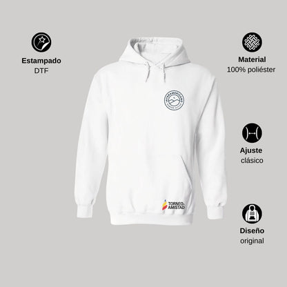 Sudadera Hoodie Unisex Poliéster Torneo de la Amistad D2E Interamericano