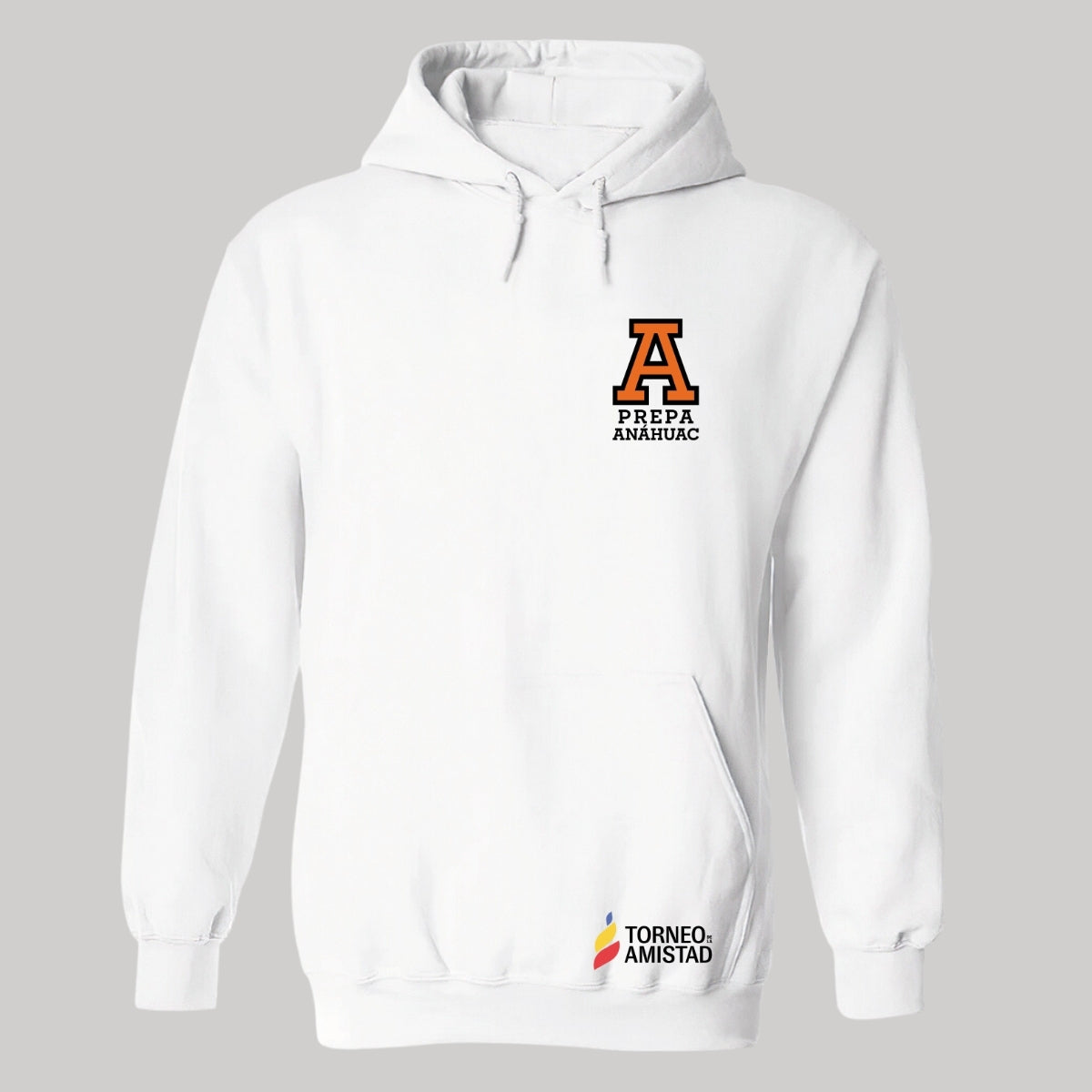 Sudadera Hoodie Unisex Poliéster Torneo de la Amistad D2E Prepa Anahuac