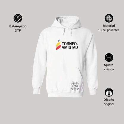 Sudadera Hoodie Unisex Poliéster Torneo de la Amistad D3T Everest