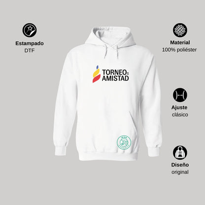 Sudadera Hoodie Unisex Poliéster Torneo de la Amistad D3T Irish