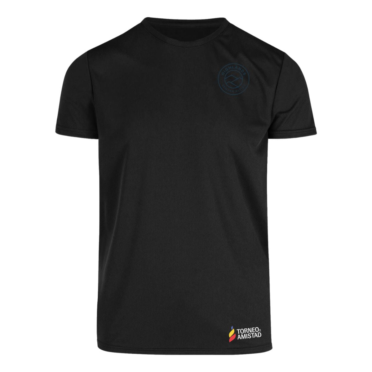 Playera Dry Fit Unisex Poliéster Torneo de la Amistad D2E Highlands