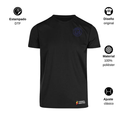 Playera Dry Fit Unisex Poliéster Torneo de la Amistad D2E Himalaya