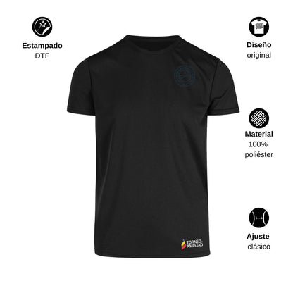 Playera Dry Fit Unisex Poliéster Torneo de la Amistad D2E Interamericano