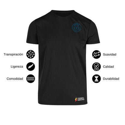 Playera Dry Fit Unisex Poliéster Torneo de la Amistad D2E Maddox