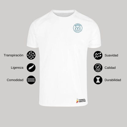 Playera Dry Fit Unisex Poliéster Torneo de la Amistad D2E Maddox