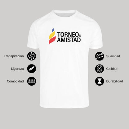 Playera Dry Fit Unisex Poliéster Torneo de la Amistad D3