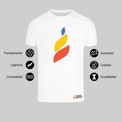 Playera Dry Fit Unisex Poliéster Torneo de la Amistad D4
