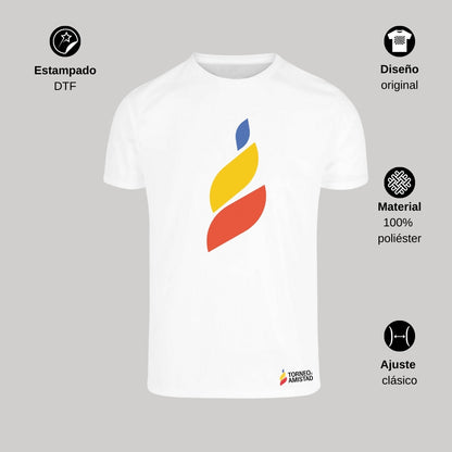 Playera Dry Fit Unisex Poliéster Torneo de la Amistad D4