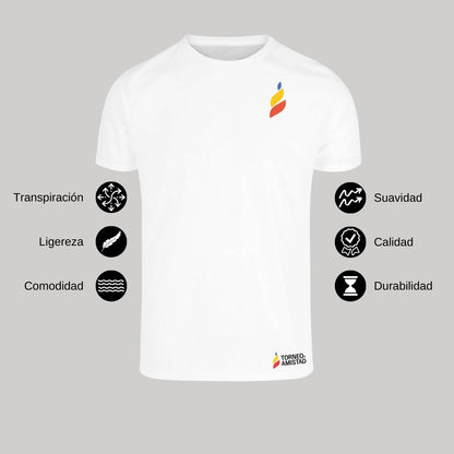 Playera Dry Fit Unisex Poliéster Torneo de la Amistad D5