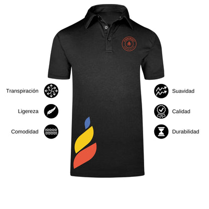 Playera Polo Dry Fit Unisex Poliéster Torneo de la Amistad D1E Pinecrest