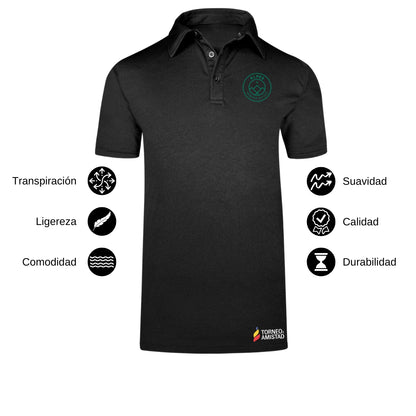Playera Polo Dry Fit Unisex Poliéster Torneo de la Amistad D2E Alpes