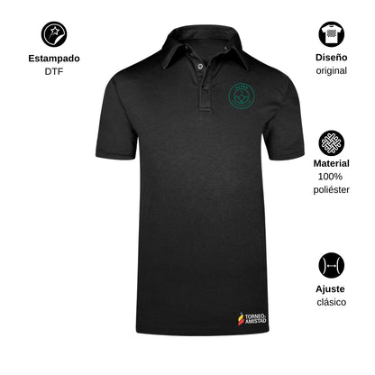 Playera Polo Dry Fit Unisex Poliéster Torneo de la Amistad D2E Alpes