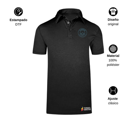 Playera Polo Dry Fit Unisex Poliéster Torneo de la Amistad D2E Cumbres
