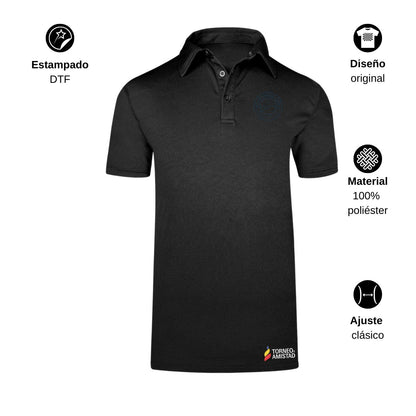 Playera Polo Dry Fit Unisex Poliéster Torneo de la Amistad D2E Interamericano