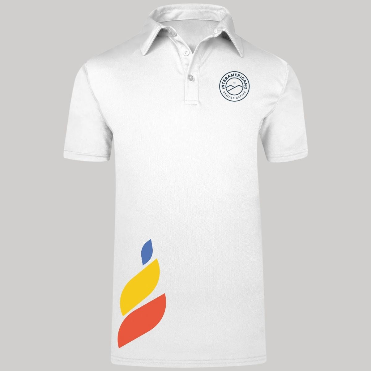 Playera Polo Dry Fit Unisex Poliéster Torneo de la Amistad D1E Interamericano