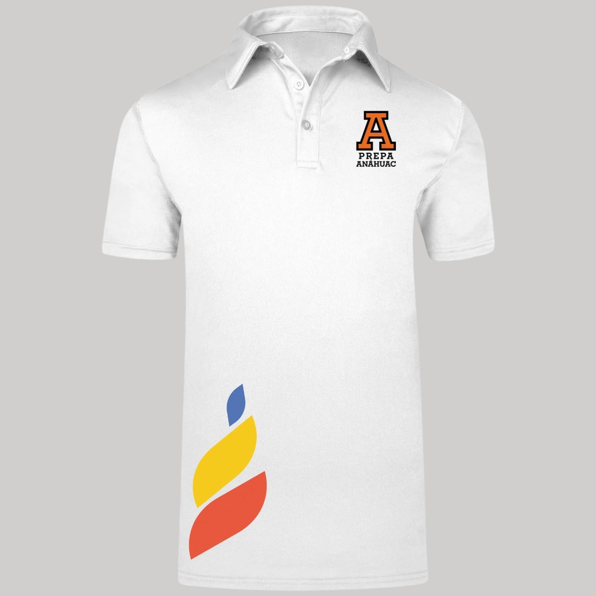 Playera Polo Dry Fit Unisex Poliéster Torneo de la Amistad D1E Prepa Anahuac