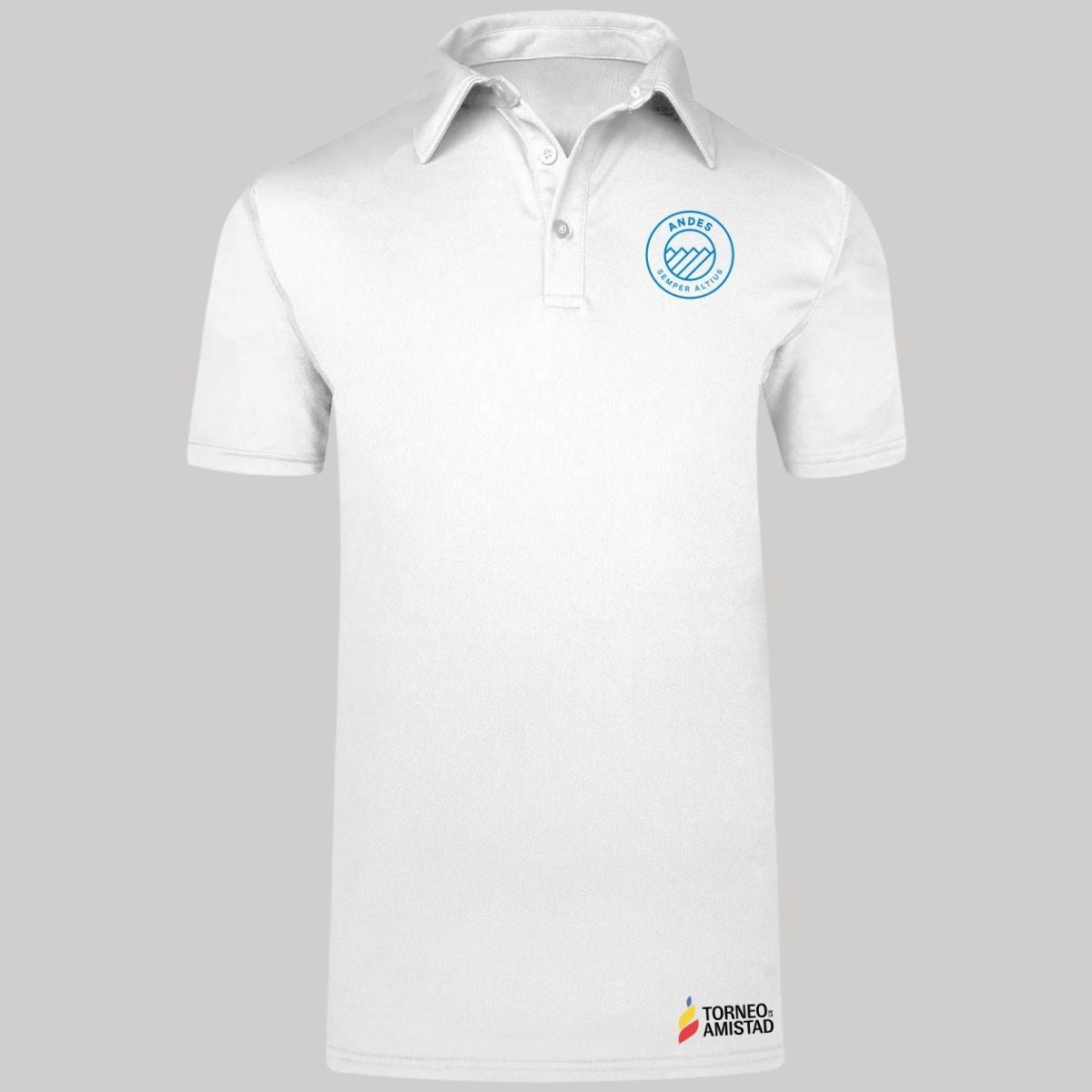 Playera Polo Dry Fit Unisex Poliéster Torneo de la Amistad D2E Andes