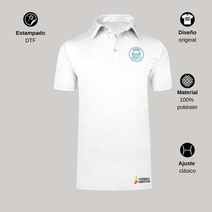 Playera Polo Dry Fit Unisex Poliéster Torneo de la Amistad D2E Andes