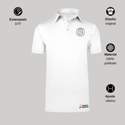 Playera Polo Dry Fit Unisex Poliéster Torneo de la Amistad D2E Everest