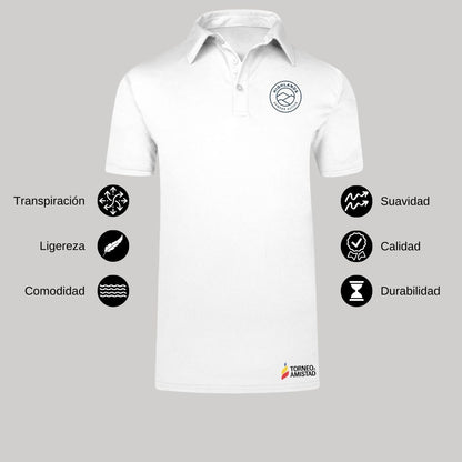 Playera Polo Dry Fit Unisex Poliéster Torneo de la Amistad D2E Highlands