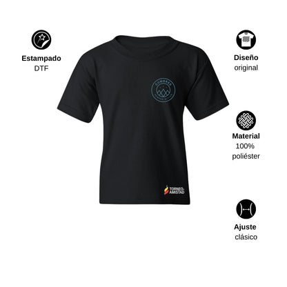 Playera Dry Fit Infantil Poliéster Torneo de la Amistad D2E Cumbres