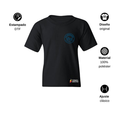 Playera Dry Fit Infantil Poliéster Torneo de la Amistad D2E Kilimanjaro