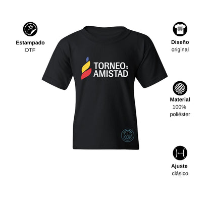 Playera Dry Fit Infantil Poliéster Torneo de la Amistad D3T Cumbres