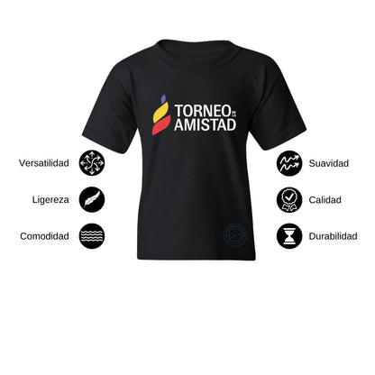 Playera Dry Fit Infantil Poliéster Torneo de la Amistad D3T Interamericano