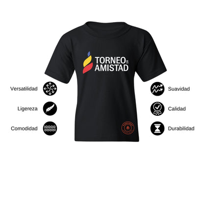Playera Dry Fit Infantil Poliéster Torneo de la Amistad D3T Pinecrest