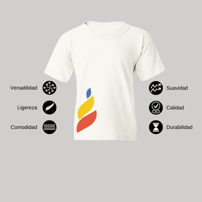 Playera Dry Fit Infantil Poliéster Torneo de la Amistad D1