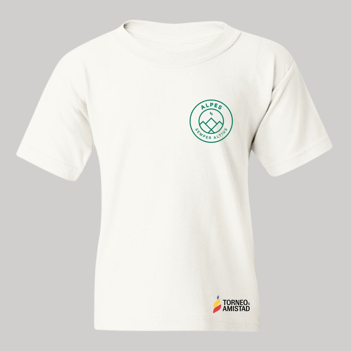 Playera Dry Fit Infantil Poliéster Torneo de la Amistad D2E Alpes