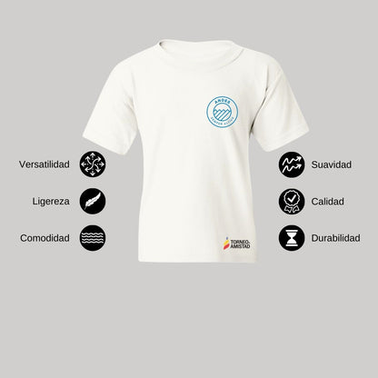 Playera Dry Fit Infantil Poliéster Torneo de la Amistad D2E Andes