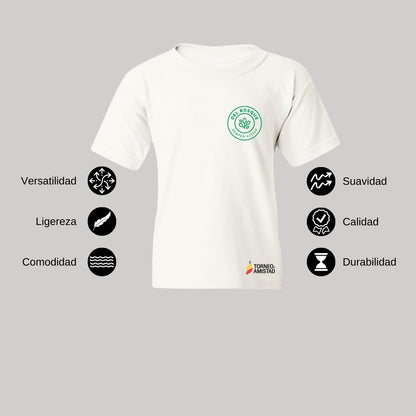 Playera Dry Fit Infantil Poliéster Torneo de la Amistad D2E Del Bosque