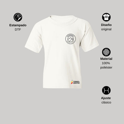 Playera Dry Fit Infantil Poliéster Torneo de la Amistad D2E Everest