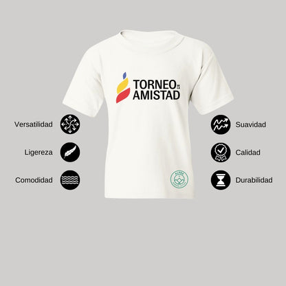 Playera Dry Fit Infantil Poliéster Torneo de la Amistad D3T Alpes